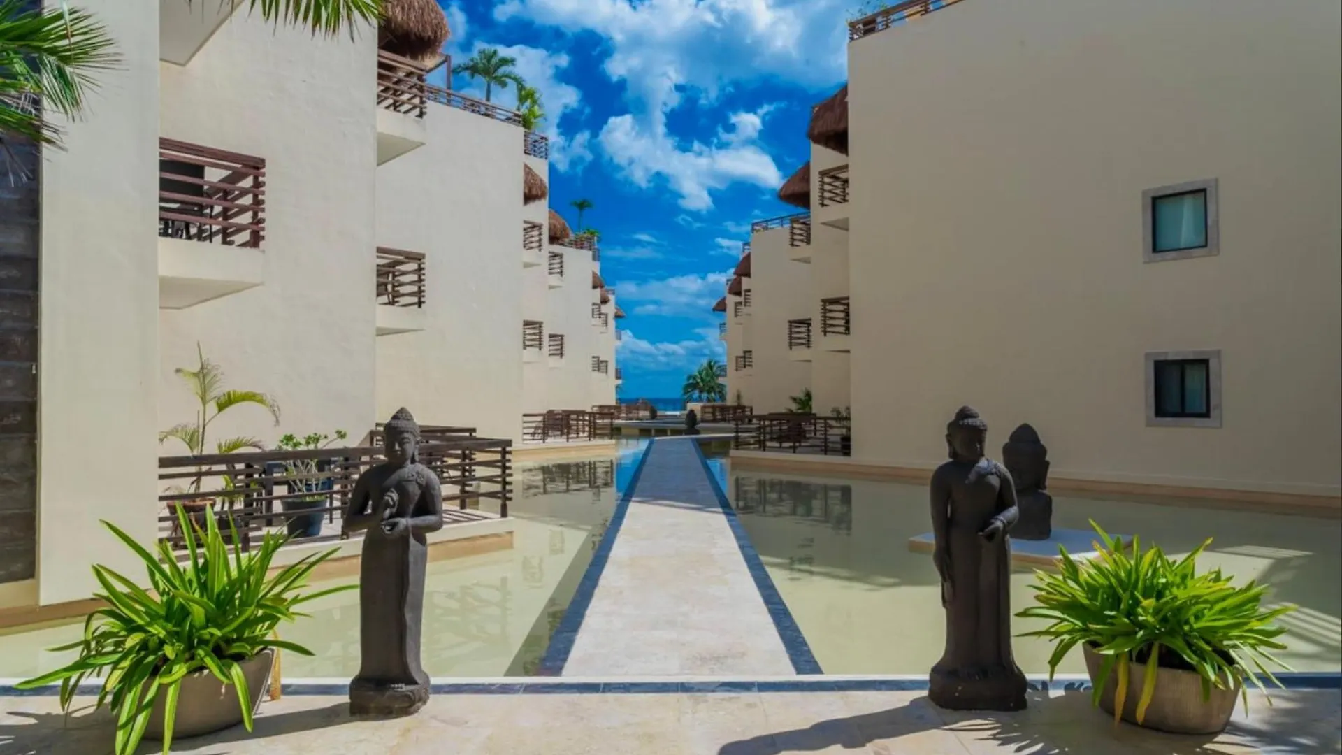 Departamento En Aldea Thai Con Terraza, Vista Al Mar Y Alberca Privada, Para 8 Personas Apartment Playa del Carmen 0*,  Mexico